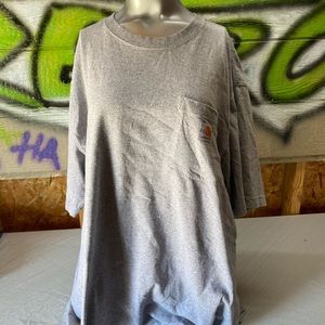 Carhartt Loose For Pocket T-Shirt Grey Size XLarge